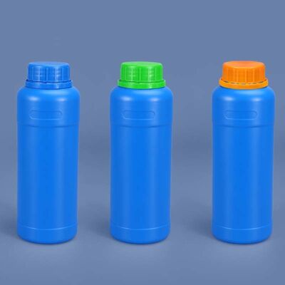 comprar Envase de plástico HDPE transparente a prueba de fugas botellas de plástico HDPE de grado alimenticio botella de PE para líquido químico con tapa antirrobo de colores Fabricación en línea
