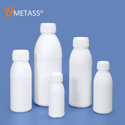 comprar Venta al por mayor 100ml 200ml 300ml 500ml 1L Coex HDPE blanco anticorrosión pesticida y medicina líquida botella agrícola Fabricación en línea