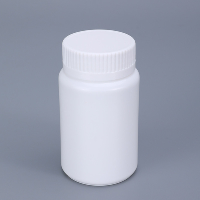 Botellas de plástico HDPE blancas de 100 ml para cápsulas de calcio de grado alimenticio