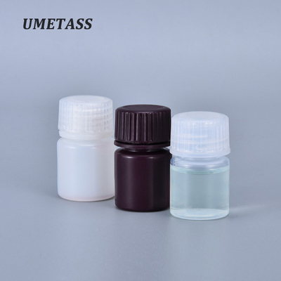 Productos químicos industriales 100 ml 250 ml Botellas de plástico HDPE boca ancha para laboratorio