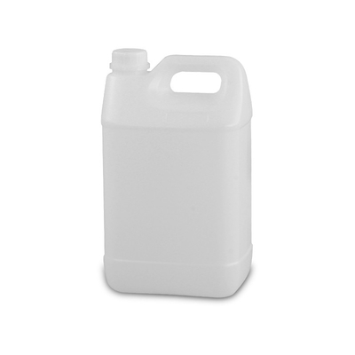 Botella química de plástico HDPE de 1 galón cuadrado con tapa de tornillo Durable y duradera
