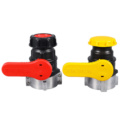 Válvula de IBC de plástico UMETASS para el contenedor de IBC DN40 DN50 DN60 DN80 Medios de agua