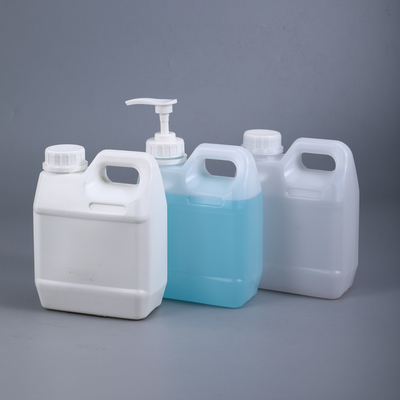 1L de plástico vacío Jerry puede tapón a prueba de alteraciones para almacenamiento de productos químicos y diseño cuadrado