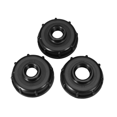 Válvula de grifo de jardín de PVC de plástico para adaptador de tanque IBC S60 * 6 accesorios de fundición duradero