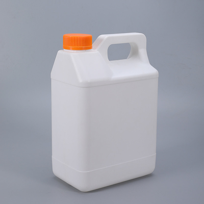 5L de plástico HDPE Jerry puede para el transporte de aceite, agua, vino y especias en la impresión de etiquetas de molde