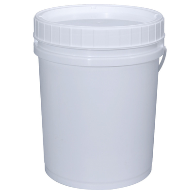Cubo de plástico con tapa de tornillo de 20L para barril de fermentación de PP grueso y contenedor de pesca
