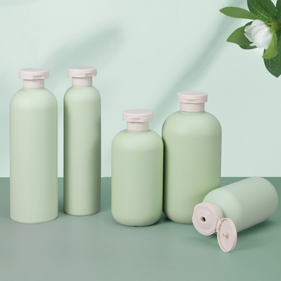Umetass 260 ml Botella de agua verde Cosmético líquido en suero Loción paquete para botella redonda