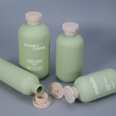 Embalaje de loción de suero líquido cosmético Botellas de plástico HDPE de 200 ml con tapa de doble