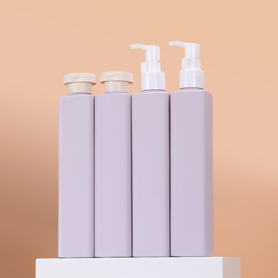 Botellas de champú y acondicionador de plástico de 250 ml Toiletería a prueba de fugas Cuidado de la piel