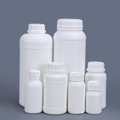 Botella de HDPE de plástico fluorado de 50 ml