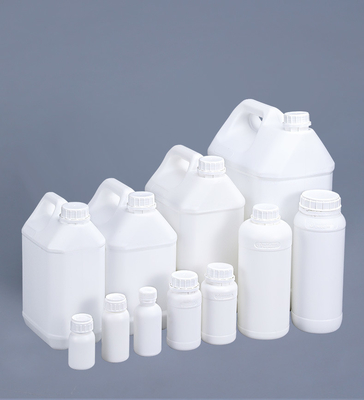 500 ml de botellas de plástico HDPE fluorado resistentes a la permeabilidad