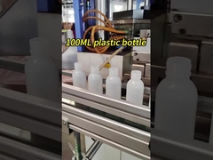 Botellas de plástico de 100 ml de 8 onzas de grado alimentario HDPE Reactivo redondo Químico